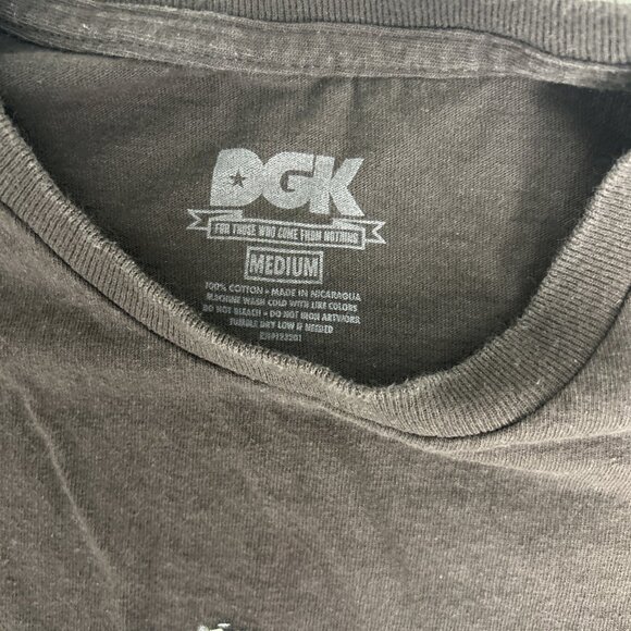 DGK Thieves Brown Graphic Tee T-Shirt Men’s Size Medium - Picture 3 of 6